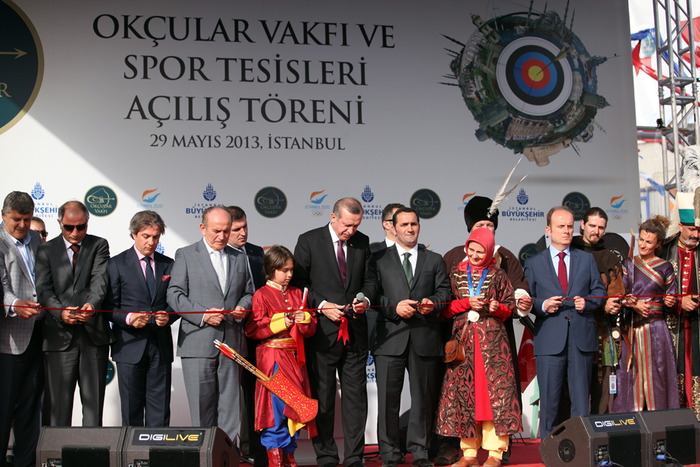 Okçular Tekkesi yeniden açılış töreni